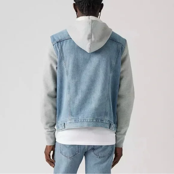 Levi’s Hybrid Hoodie Trucker Jacket - Picture 4 of 8